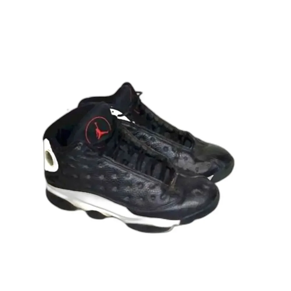 Nike Men's Air Jordan 13 White/Black Shoe Size 9.5